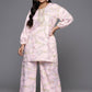 Ahalyaa Women's Traditional Wear Co-ords - Pink - Swadesiicart
