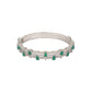 Nuyug Emerald Luxe Anti Tarnish Bangle | Swadesiicart