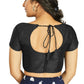 Aastha Fashion Women's Black Art Silk Designer Festive Wear Readymade Blouse