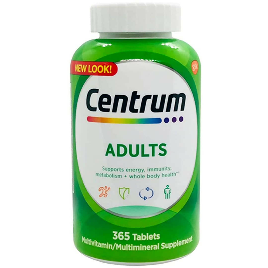 Centrum Adults Multivitamin & Multimineral Supplement Tablets | Swadesiicart