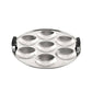 Cello Stainless Steel Induction Base Idli Cooker (Idly Maker) And Multi Kadhai With 6 Plates