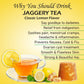 Naivedyam Classic Lemon Flavour Jaggery Tea | Swadesiicart