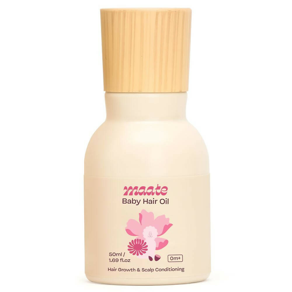Maate Baby Hair Oil | Protein Rich Oil for Baby Hair Growth - Fifth Sense Naturals Private Limited