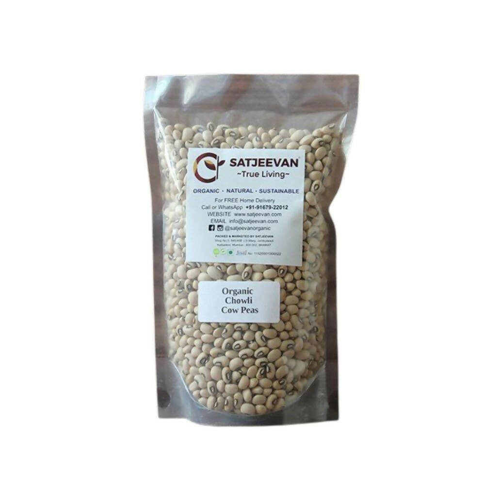 Satjeevan Organic Chowli Cow Peas - Swadesiicart