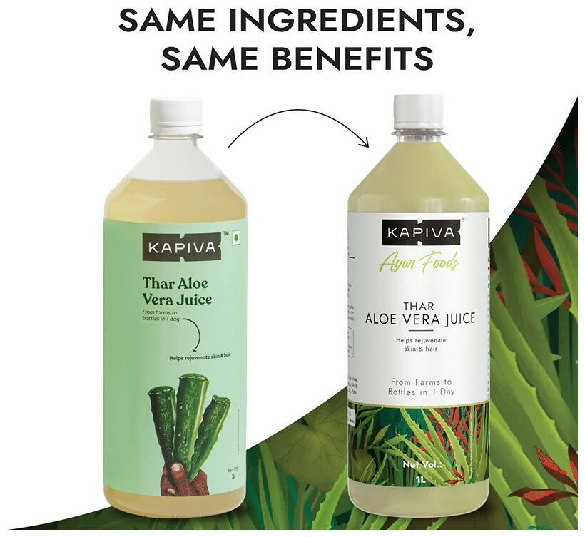 Kapiva Ayurveda Aloe Vera Juice - Swadesiicart