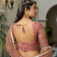 Aastha Fashion Rust Butterfly Net Tone To Tone Cotton Thread Work And Sequence Work Embroidery Wedding Wear Lehenga Choli