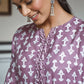 Aayaa Pure Muslin printed Multi Co-Ord Set - Multi Color - Swadesiicart