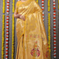 Jyoti Fashion Women's Yellow Paithani Silk Zari Woven Saree with Blouse | Swadesiicart