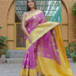 Vamsee Madhavi Purple Soft Silk Saree - Swadesiicart