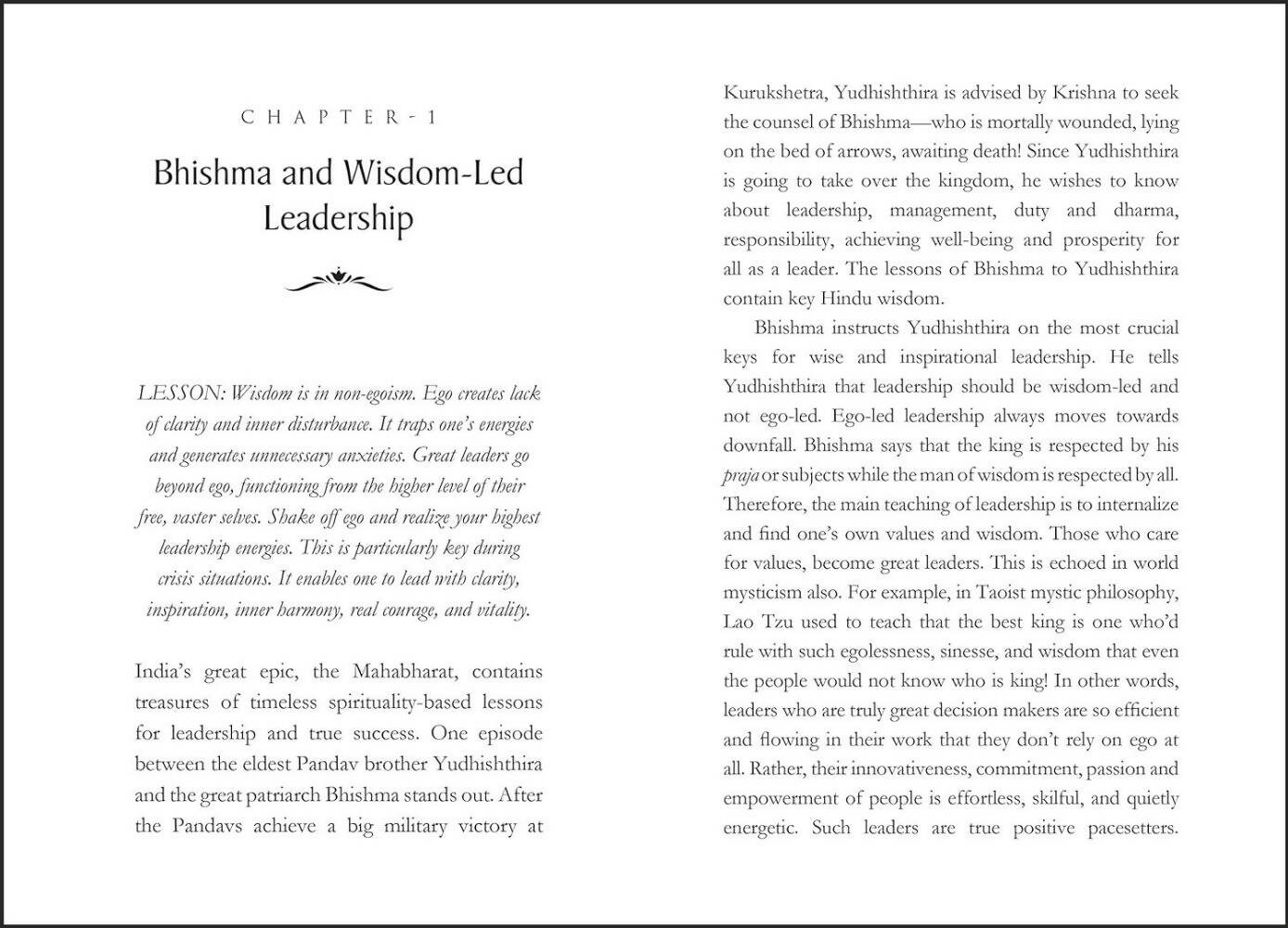 Hinduism Spirituality For Leadership And Success - English | Swadesiicart
