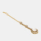 Ruby Raang 22k Gold Polished Kundan Maang Tikka | Swadesiicart