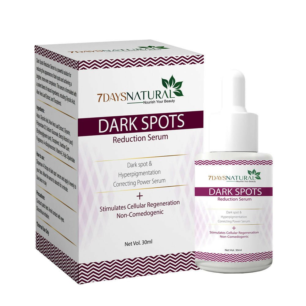 7 Days Dark Spot Reduction Serum - Swadesiicart