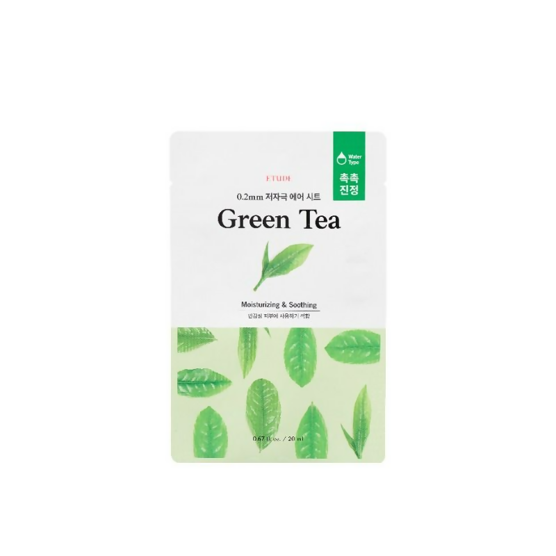 Etude House 0.2 Air Mask Green Tea - Moisturizing & Soothing - Swadesiicart