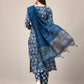 Jyoti Fashion Women's Morpich Rayon Print with Embroidery & Fancy Lace Work Kurta with Trouser & Dupatta | Swadesiicart