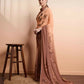 Brown Georgette Designer Printed Party Wear Saree - Cinderella