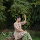 Women's Casual Fashionable Multi Mull Cotton co-ord set - Anya - Swadesiicart