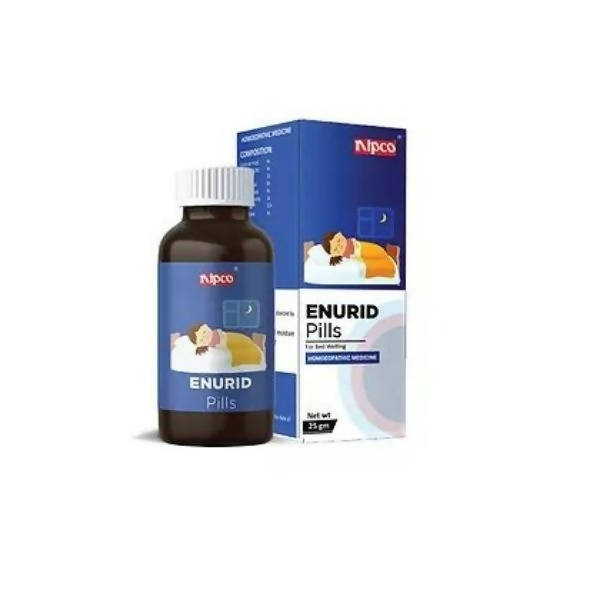 Nipco Homeopathy Enurid Pills For Bed wetting | Swadesiicart