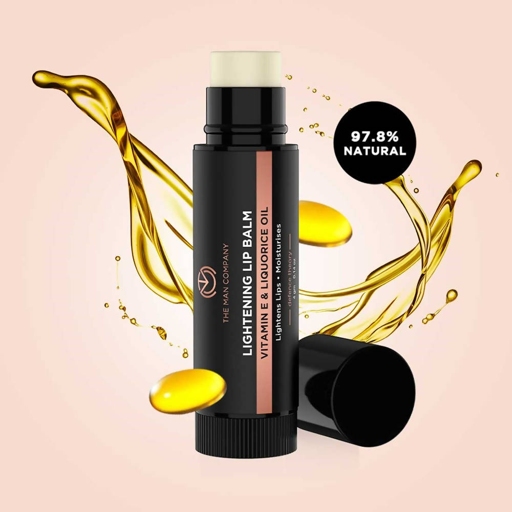 The Man Company Lightening Lip Balm - Swadesiicart
