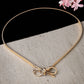 NVR Women Circular Gold-Polished Stretchable Metal Belt | Swadesiicart