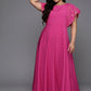 Ahalyaa Women's Traditional wear Ethnic Dress - Pink | Swadesiicart