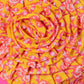 Lil Drama Jaipur Girls Yellow Printed Top with Printed Pant Co-ordinate Set - Swadesiicart