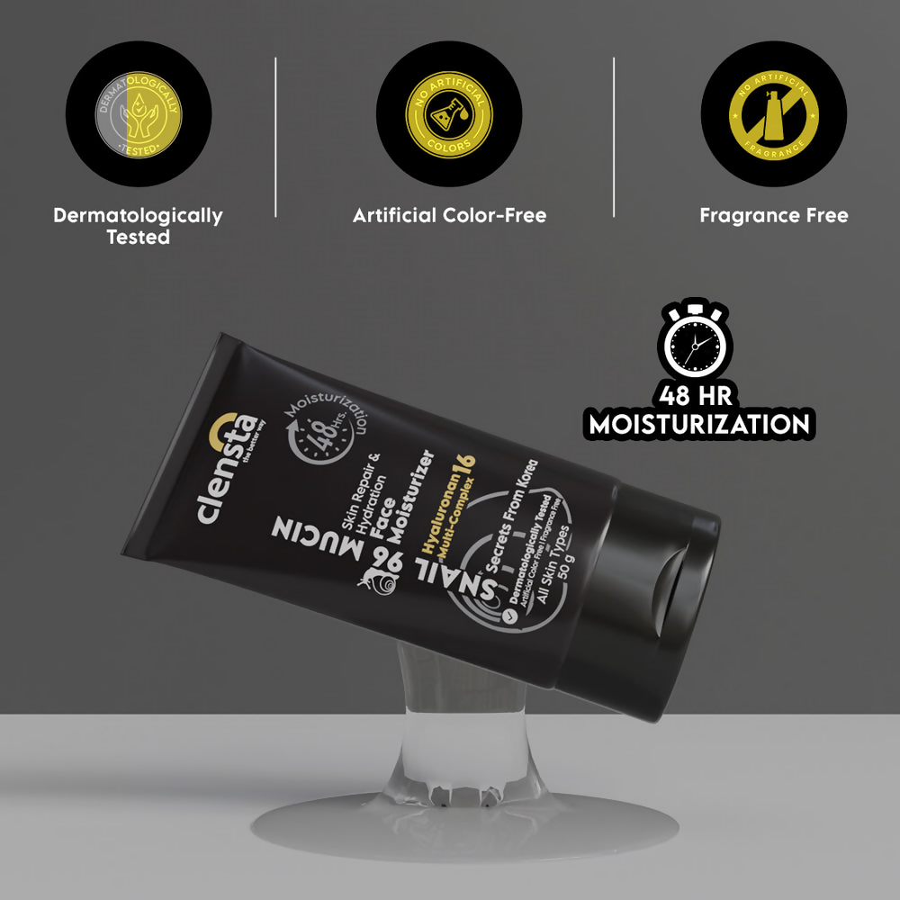 Clensta Snail 96 Mucin Face Moisturizer | Swadesiicart