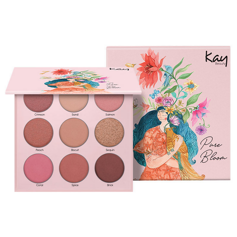 Kay Beauty By Katrina Kaif Eyeshadow Palette - Pure Bloom | Swadesiicart