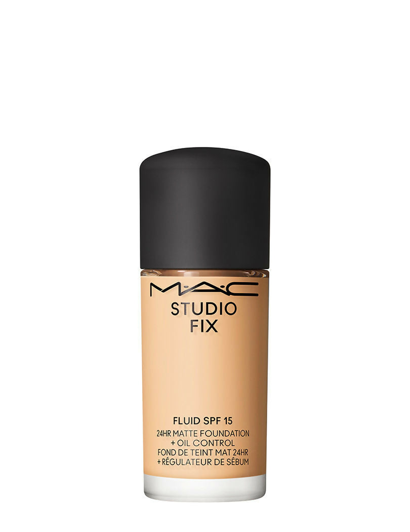 MAC Studio Fix Fluid SPF 15 Mini Soft Matte Foundation With Hyaluronic Acid - NC15 - Swadesiicart