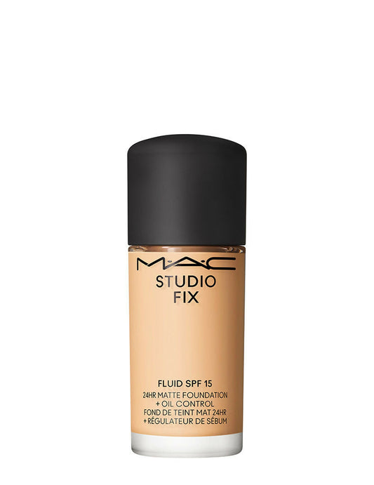 MAC Studio Fix Fluid SPF 15 Mini Soft Matte Foundation With Hyaluronic Acid - NC15 - Swadesiicart