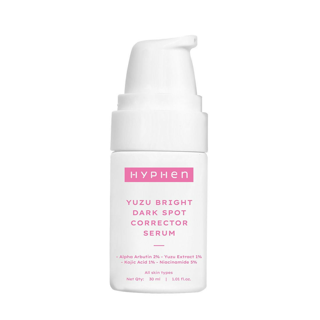 Hyphen By Kriti Sanon Yuzu Bright Dark Spot Corrector Serum, Reduces Hyperpigmentation, Melasma & Dark Spots & Stubborn Scars | Swadesiicart
