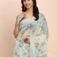 Shree Shyam Fashion Linen Cotton Light Green Saree