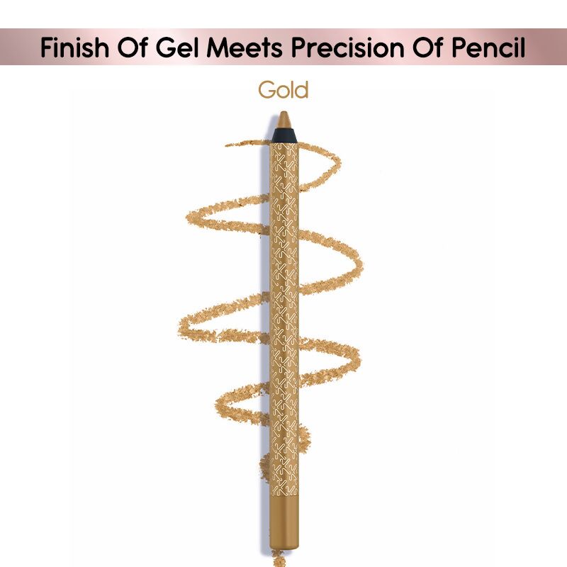 Kay Beauty By Katrina Kaif Gel Eye Pencil - Gold | Swadesiicart