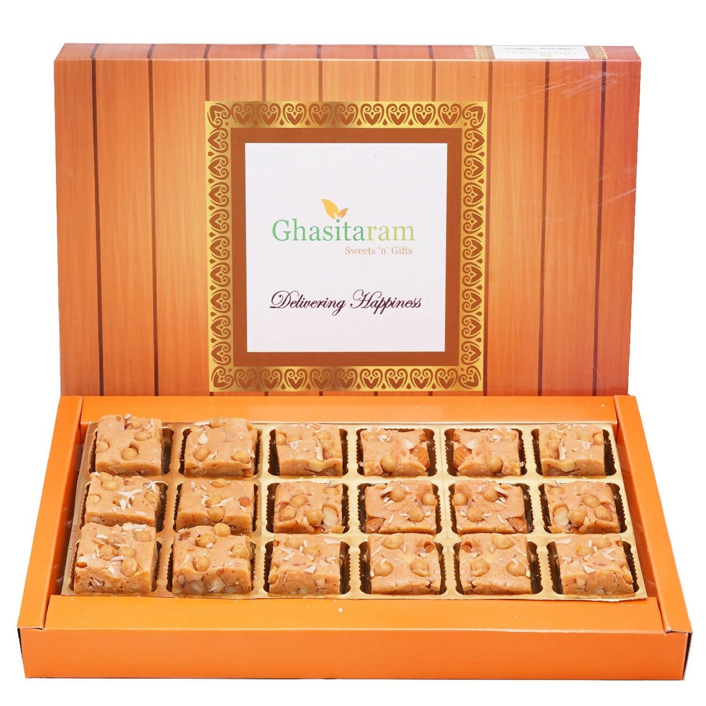 Ghasitaram Butterscotch Dryfruit Bites | Swadesiicart