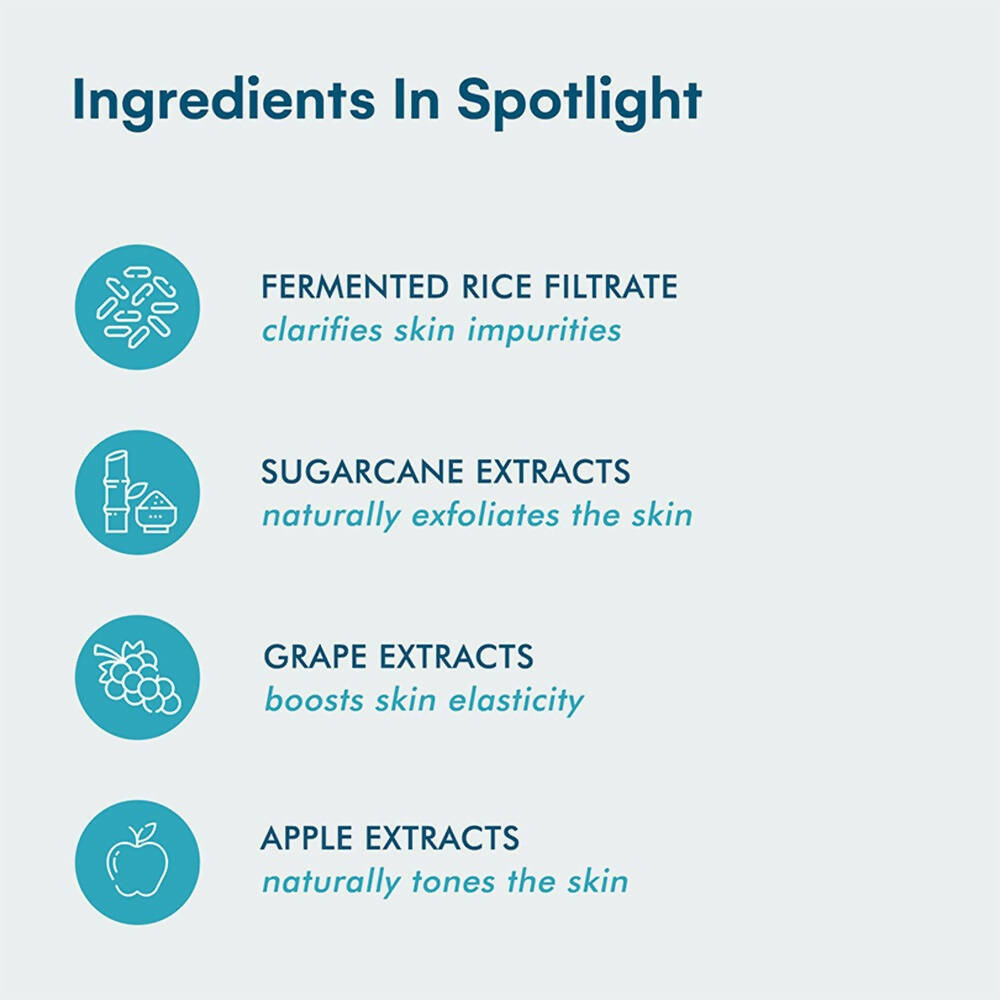 Tonymoly Clarifying Wonder Rice Smoothing Toner - Korean Skincare | Swadesiicart