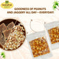 Dhampur Green Peanut Chikki | Swadesiicart