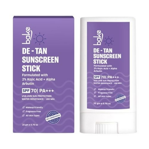 Bake De-Tan Sunscreen Stick Spf 70 Pa++++ | Swadesiicart