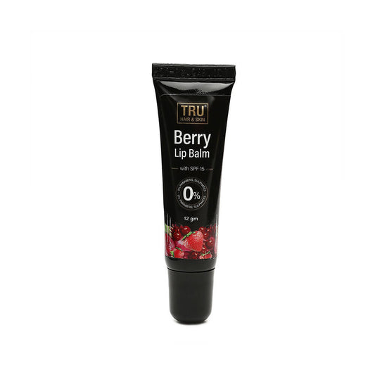 Tru Hair & Skin Berry Lip Balm With SPF 15 - Tru Hair