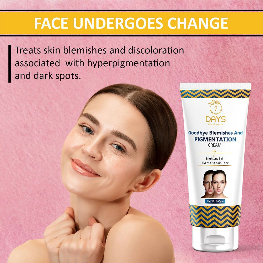 7 Days Natural Pigmentation Removal Cream - Swadesiicart