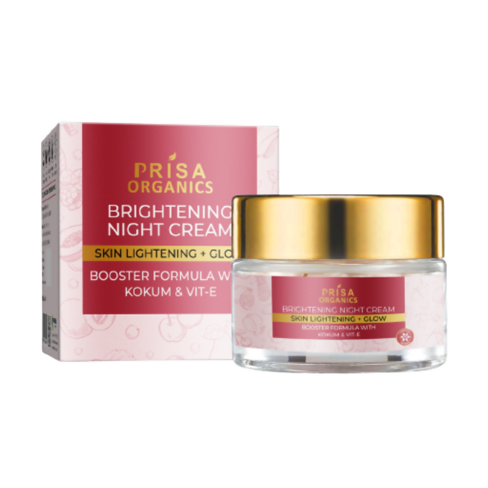 Prisa Organics Brightening Night Cream - Veda Herbal Concept