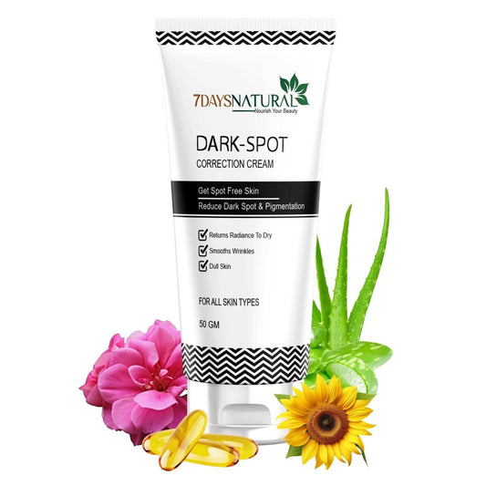 7 Days Natural Dark Spot Remover Cream For Remove Pimple Marks, Acne Scar Blemishes - Swadesiicart