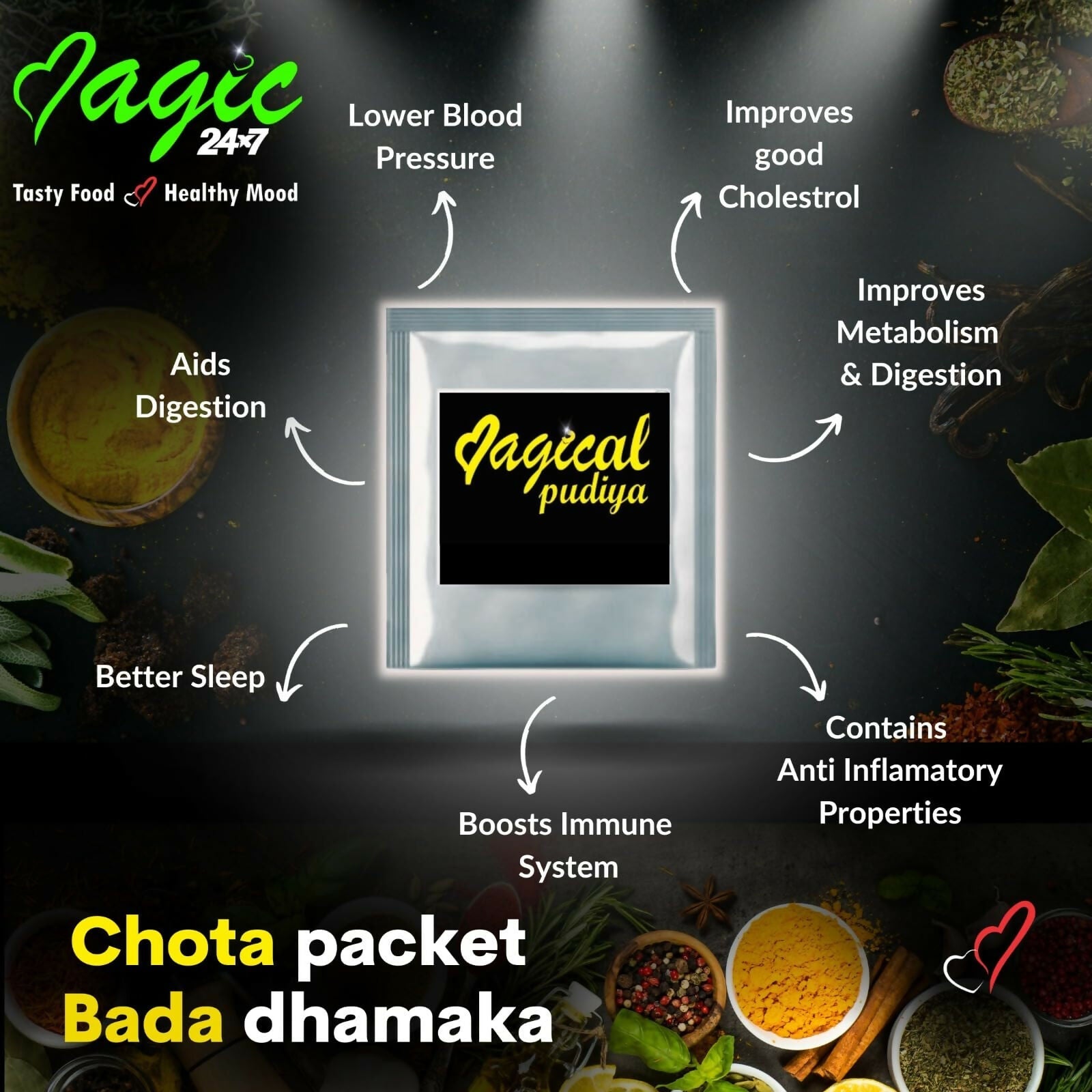 Sanskriti Magic Masala Veg Pulao Fresh Ready to cook All-in-One Kit - Swadesiicart