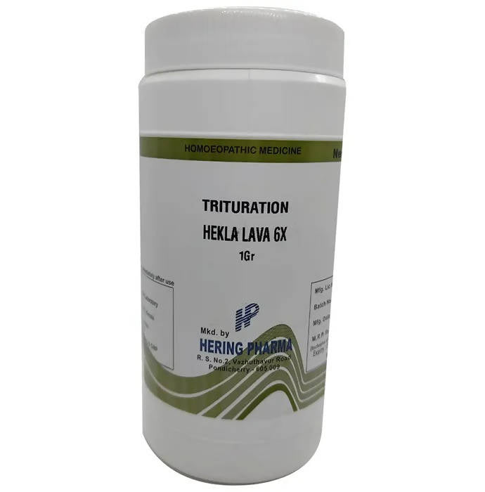 Hering Pharma Hekla Lava Trituration Tablet | Swadesiicart