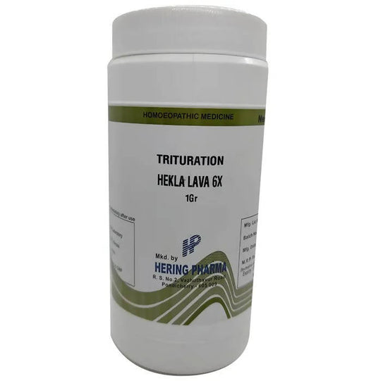 Hering Pharma Hekla Lava Trituration Tablet | Swadesiicart