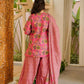 Aayaa Designer Cotton Silk Farshi Salwar Set - Pink