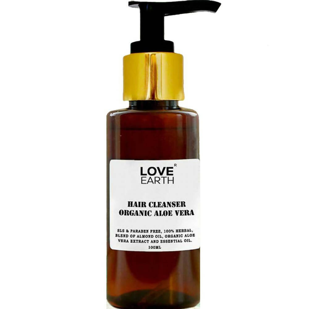 Love Earth Hair Cleanser with Organic Aloe Vera - Love Earth