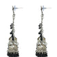 Mominos Fashion Johar Kamal Jhumkas With Maang Tikka Earrings - Swadesiicart