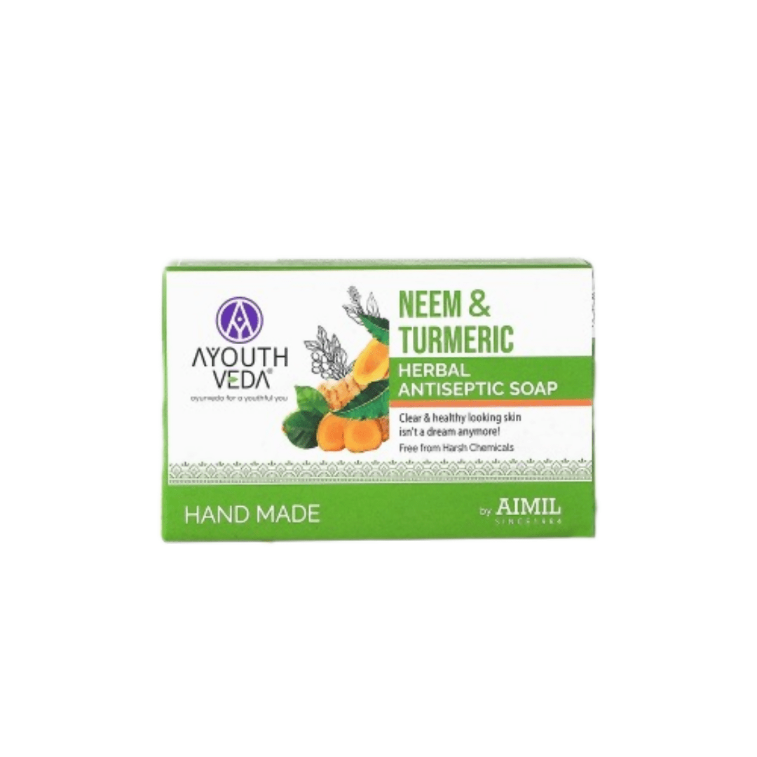 Ayouthveda Neem & Turmeric Herbal Soap - Ayouthveda