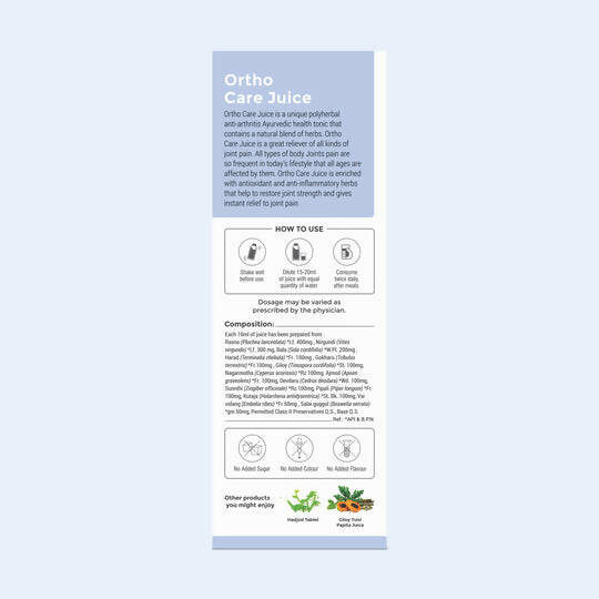 Four Seasons Ortho Care Juice - Swadesiicart