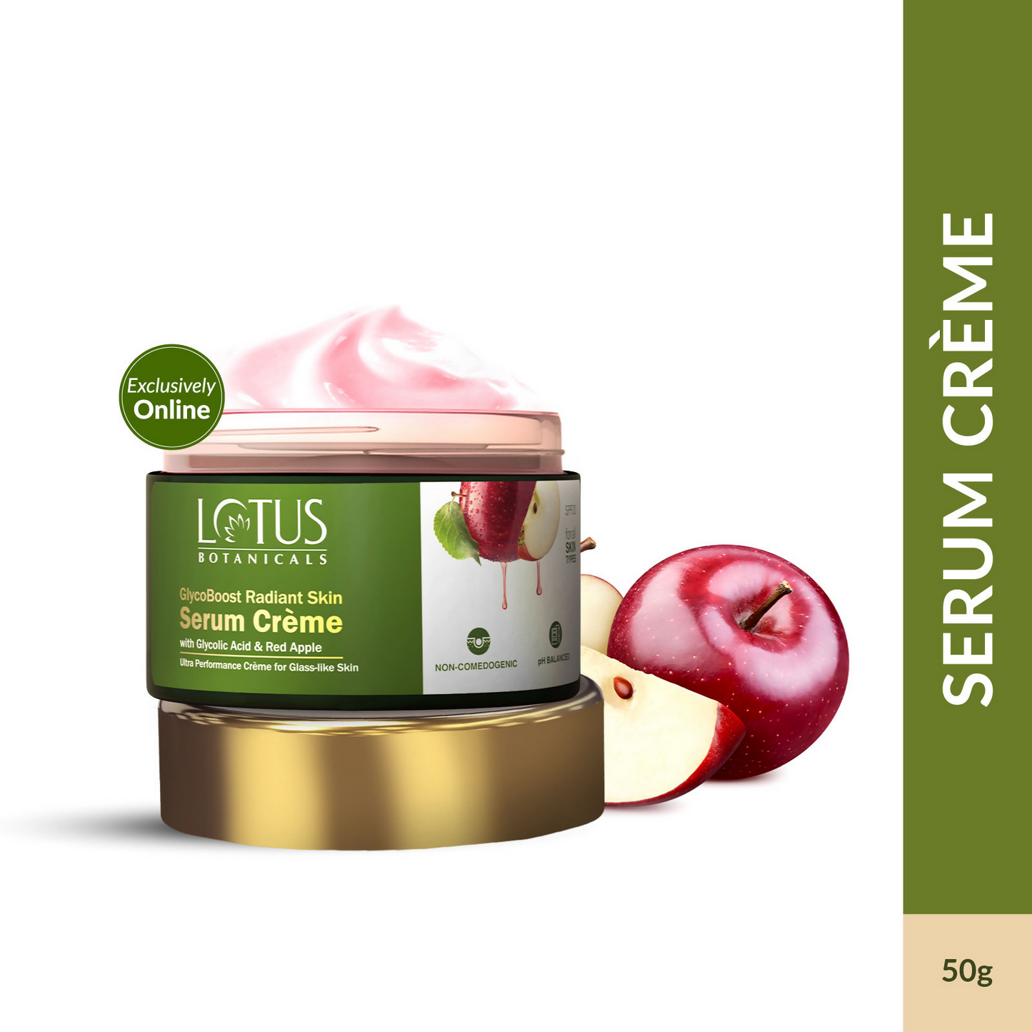 Lotus Botanicals GlycoBoost Radiant Skin Serum Creme | Swadesiicart