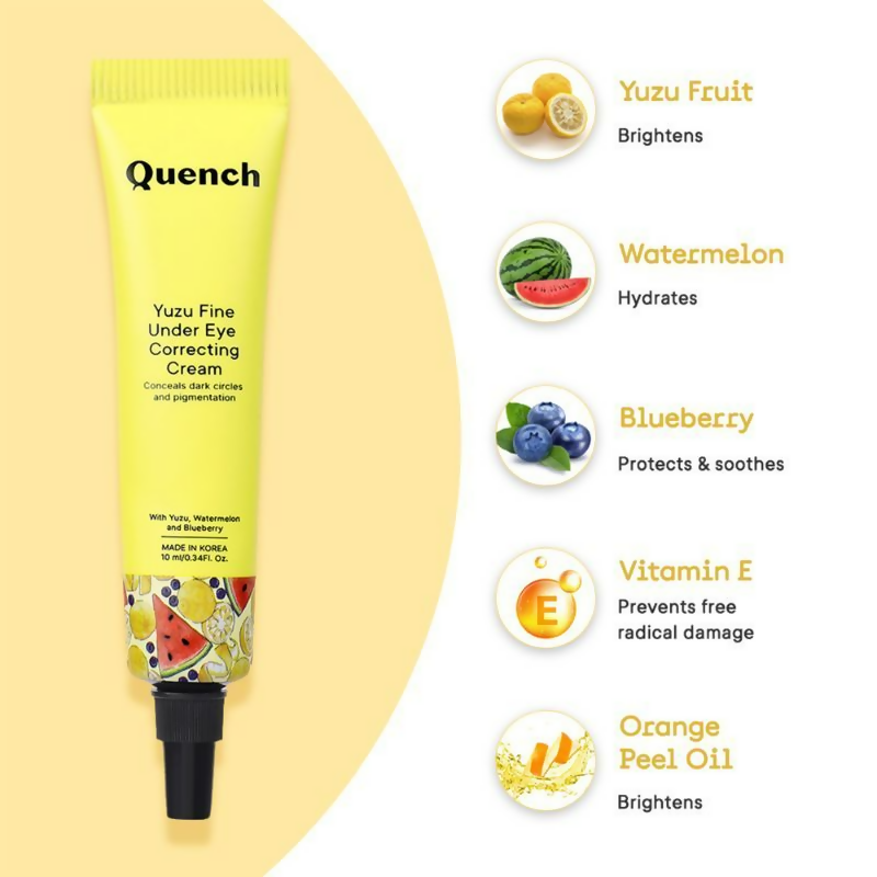 Quench Vitamin C Spot Correcting Cream with Yuzu Extracts | Swadesiicart